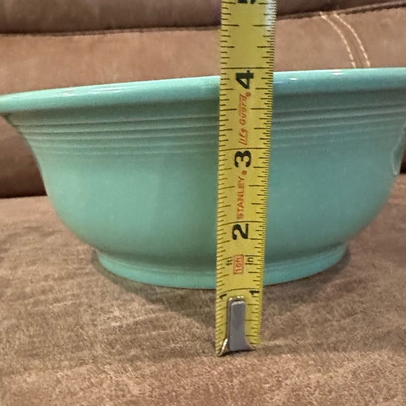 Fiestaware Turquoise Serving Vegetable Bowl - Picture 6 of 6